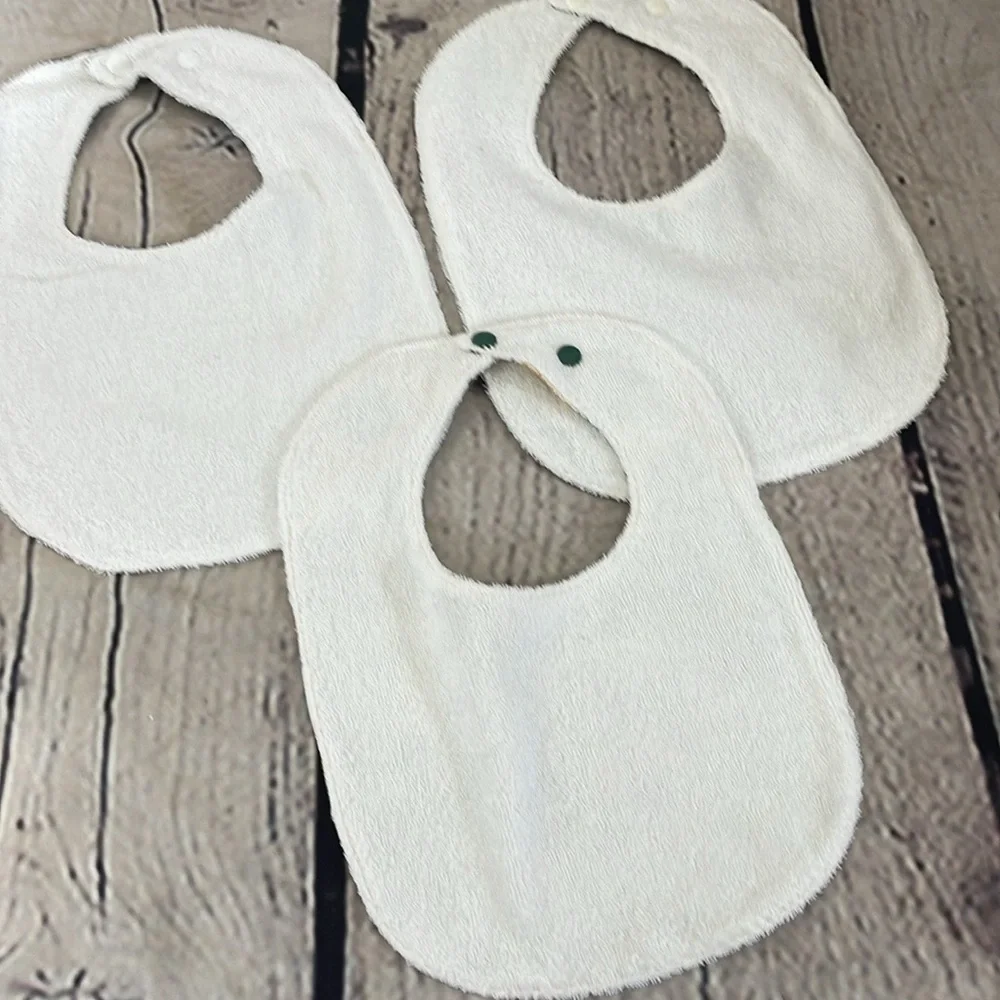 Designer handcrafted bib various animals